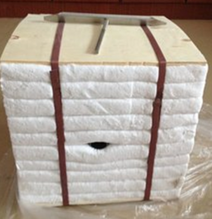 ISO AL2o3 1800C Degree Ceramic Fiber Insulation Blanket Fireproof