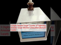 3 Digits Square Surge Counter of Lightning Arrester Surge Monitor China Manufacturer Supply