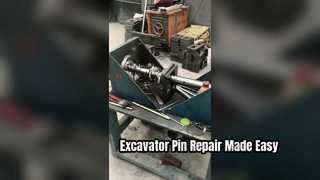 Excavator pin repair portable boring machine auto bore welder lightweight cheap price