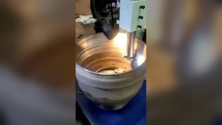 Factory supply brake drum boring machine