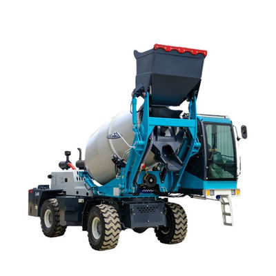 XDEM 1.2m3 mezclador de hormigón de camión autocargado 55kw 7300x1800x3450mm