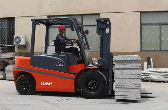 5 Ton 6t Lithium Battery Powered Electric Counterbalance Forklift