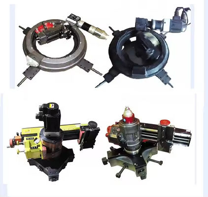 XDEM Portable Flange Facer ID OD Mount Flange Facing Shipyard Mining Repair