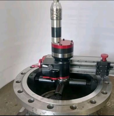 XDEM Portable Flange Facer Pneumatic Flange Facing Shipyard Mining Repair