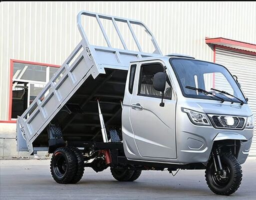 300cc gasoline engine three-wheeled cargo scooter with 1500 kg load capacity and water-cooled engine