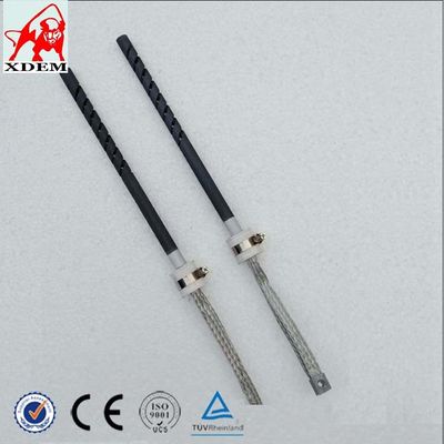 1520C Degree Silicon Carbide Heating Rod , 99% Pure Silicon Carbide Heater