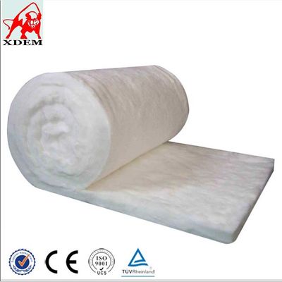 ISO AL2o3 1800C Degree Ceramic Fiber Insulation Blanket Fireproof