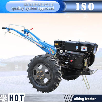 8.8kw 12hp 2 Wheel Walk Behind Tractor With Double Joint Clutch