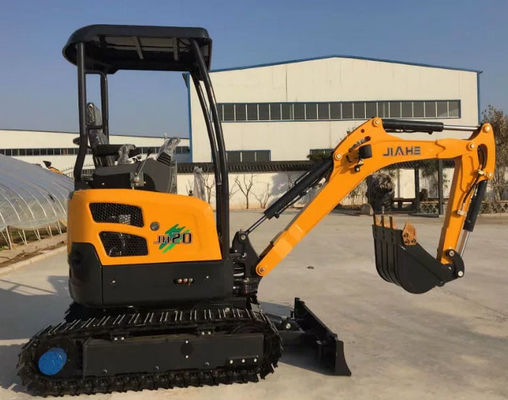 2000rmp 2 Ton Mini Excavator , 20hp Walk Behind Mini Excavator