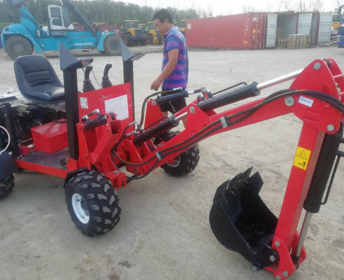12hp 0.6ton Earth Excavation Machine With 4 Wheel Drive