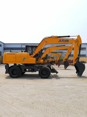 32km/H 13.5ton Wheel Loader Excavator With 4 Cylinder