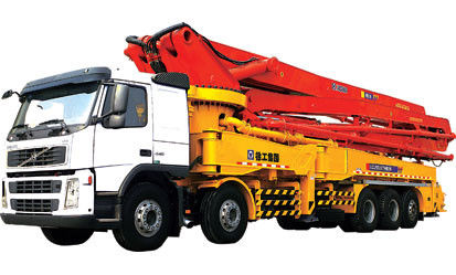 94m/H 279kw Truck Mounted Concrete Pump Road Construction Machinery