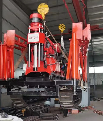 GXY-360 Spindle Rotary Geological Core Drilling Rig Max 500m Depth Hydraulic Engineering Exploration Drill Machine For Rock Coring Water Well Grouting Highway Railway Survey Equipment