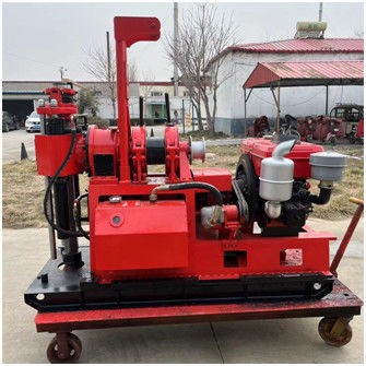 GXY-360 Spindle Rotary Geological Core Drilling Rig Max 500m Depth Hydraulic Engineering Exploration Drill Machine For Rock Coring Water Well Grouting Highway Railway Survey Equipment