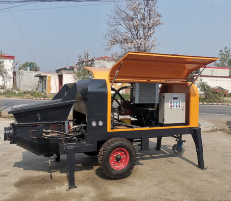 55KW XDEM Concrete Delivery Pump 25Mpa 50 Cubic Meters 350M