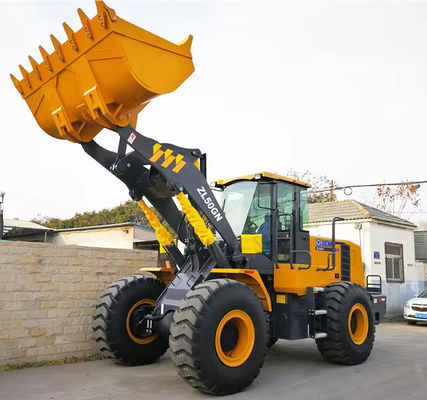 4 Wheel 5 Ton Wheel Loader ZL50G With 3m3 Bucket