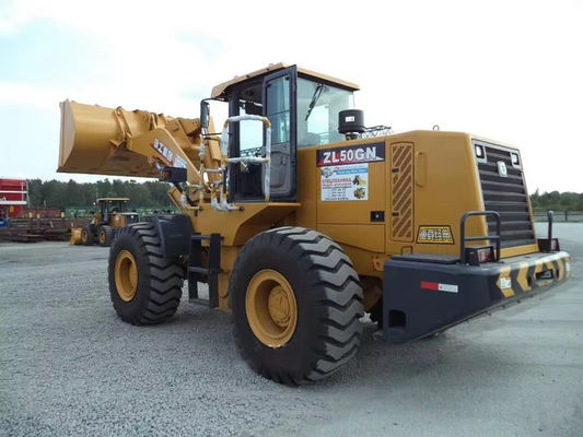 4 Wheel 5 Ton Wheel Loader ZL50G With 3m3 Bucket