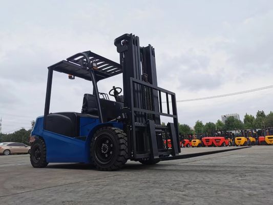 Environment Friendly XDEM Forklift 5000kgs Load Capacity Electric Battery Power With Side Shifter And Option Duplex Mast