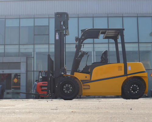 Environment Friendly XDEM Forklift 5000kgs Load Capacity Electric Battery Power With Side Shifter And Option Duplex Mast