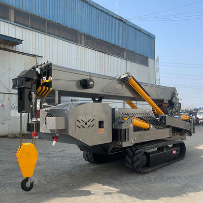 XDEM 8T 5T 3T Telescopic Boom Crane Lifting Equipment Mobile Spider Crane Diesel And Electric Dual Power