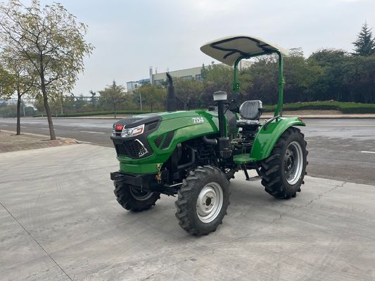 factory sale cheap 70hp wheel tractor