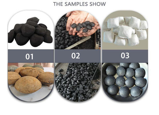 XDEM High Productivity Shell Rice Straw Corn Cob Wood Charcoal Briquette Making Machine
