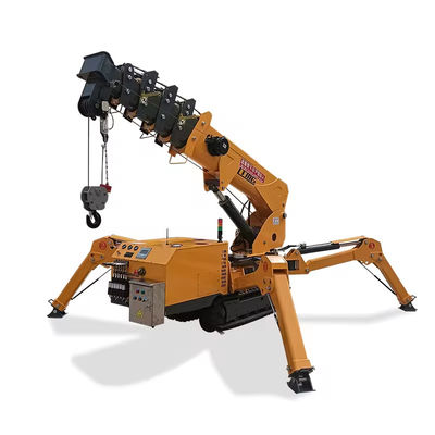 Versatile Mobile Crane For Construction Works 10T 12T Mini Spider Crane