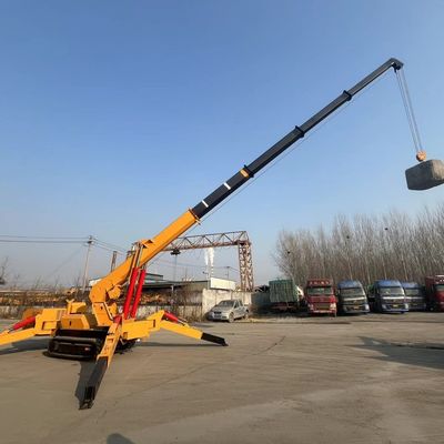 Versatile Mobile Crane For Construction Works 10T 12T Mini Spider Crane