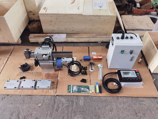 XDEM LTZD50 Shaft End Lathe Auto Welding Machining Thread Making
