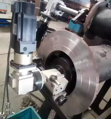 XDEM Portable Flange Facer ID OD Mount Flange Facing Shipyard Mining Repair