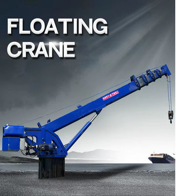 XDEM Large Tonnage Hydraulic Telescopic Arm Dock Cranes Ship Crane Manufacturers Heavy Lifting in Shipyards