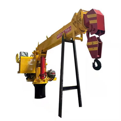 XDEM Ship Crane Diesel-Powered Telescopic Boom Crane Enhances Offshore Salvage Operations with Precision