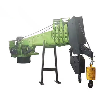 XDEM Ship Crane Diesel-Powered Telescopic Boom Crane Enhances Offshore Salvage Operations with Precision