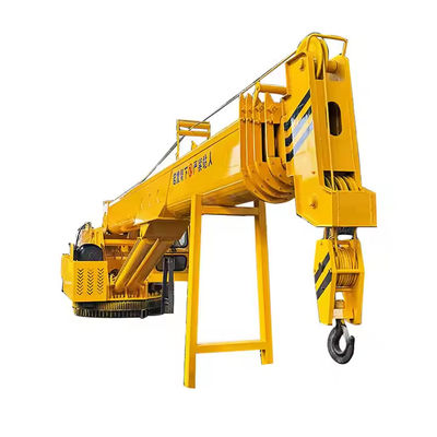 XDEM Ship Crane Diesel-Powered Telescopic Boom Crane Enhances Offshore Salvage Operations with Precision