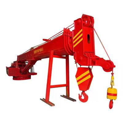 XDEM Ship Crane Diesel-Powered Telescopic Boom Crane Enhances Offshore Salvage Operations with Precision