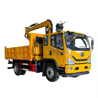 XDEM Multi Functional Hydraulic Rotating Boom Grab Timber Crane with Automotive Chassis for Agricultural Use