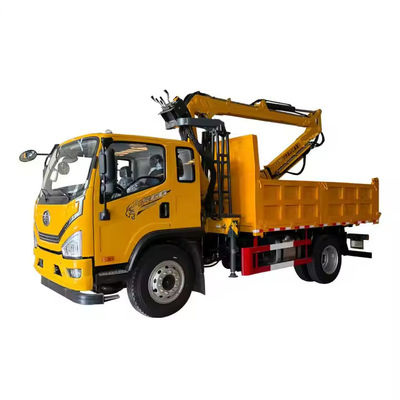 XDEM Multi Functional Hydraulic Rotating Boom Grab Timber Crane with Automotive Chassis for Agricultural Use