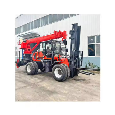 XDEM Versatile Off-Road Forklift Crane for Agricultural and Construction Sites in Material Handling