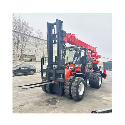 XDEM Versatile Off-Road Forklift Crane for Agricultural and Construction Sites in Material Handling