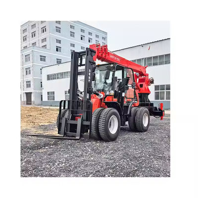 XDEM Versatile Off-Road Forklift Crane for Agricultural and Construction Sites in Material Handling