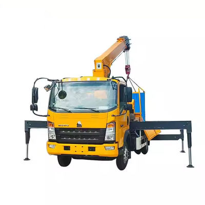 XDEM Premium Truck-Mounted Cranes Straight Arm for Construction with Cantilever Rotation and Electrohydraulic Technology