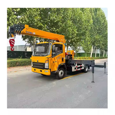 XDEM Premium Truck-Mounted Cranes Straight Arm for Construction with Cantilever Rotation and Electrohydraulic Technology