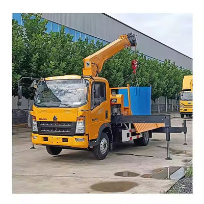 XDEM Premium Truck-Mounted Cranes Straight Arm for Construction with Cantilever Rotation and Electrohydraulic Technology