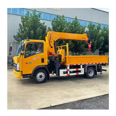 XDEM Enhanced Reach and Versatility Howo Brand Dump Truck Mounted Crane with Telescopic Boom