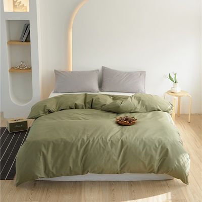 Smooth &amp; Soft Feel 100% Cotton Duvet Cover Bedding Set Pure Cotton Customized Size