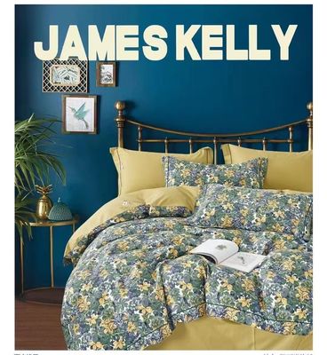 ECO Fabric Pure Cotton Reactive Print Duvet Cover Bedding Set Various Size Customized