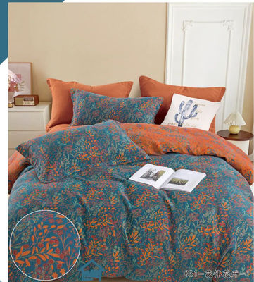 New Design Cotton Bedding Set Cutom Size Duvet Cover Bed Sheet Customized Size