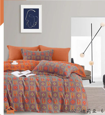 Reactive Yarn Dyed Cotton Jacquard Bedding Set Fitted Sheet