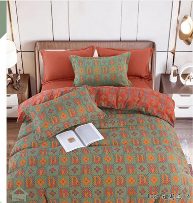 100% Natural Cotton Color Weaving Homeware Textile linens Beddings