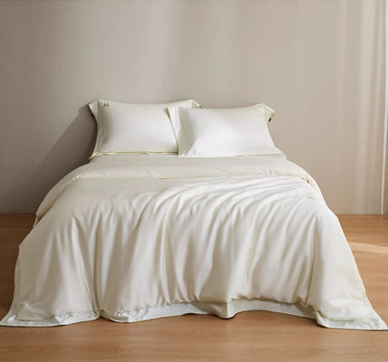 Pure Color 100S Lenzing Luxury Tencel Duvet Cover Bedding Set Home Textile Product Customized Size